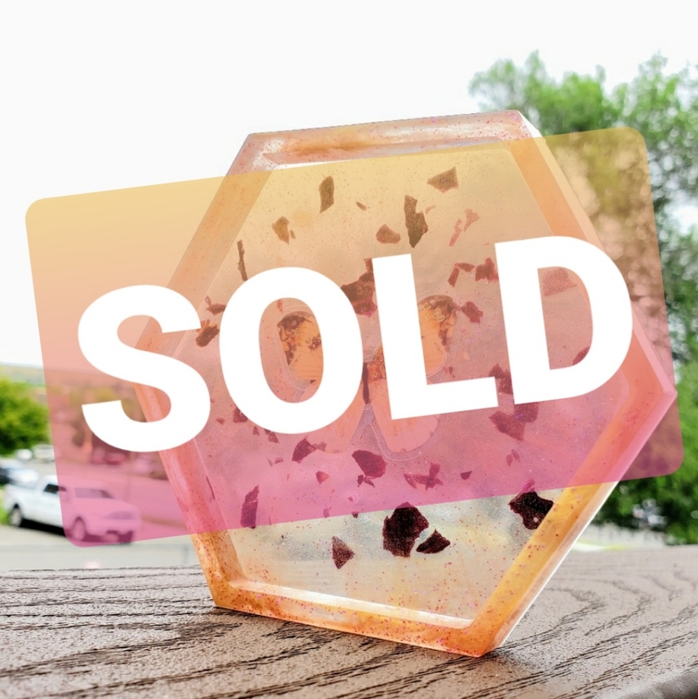 Unique Handmade Butterfly Trinket Dish